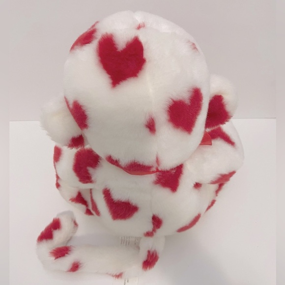 Plush Monkey - Heart Print - Picture 6 of 8